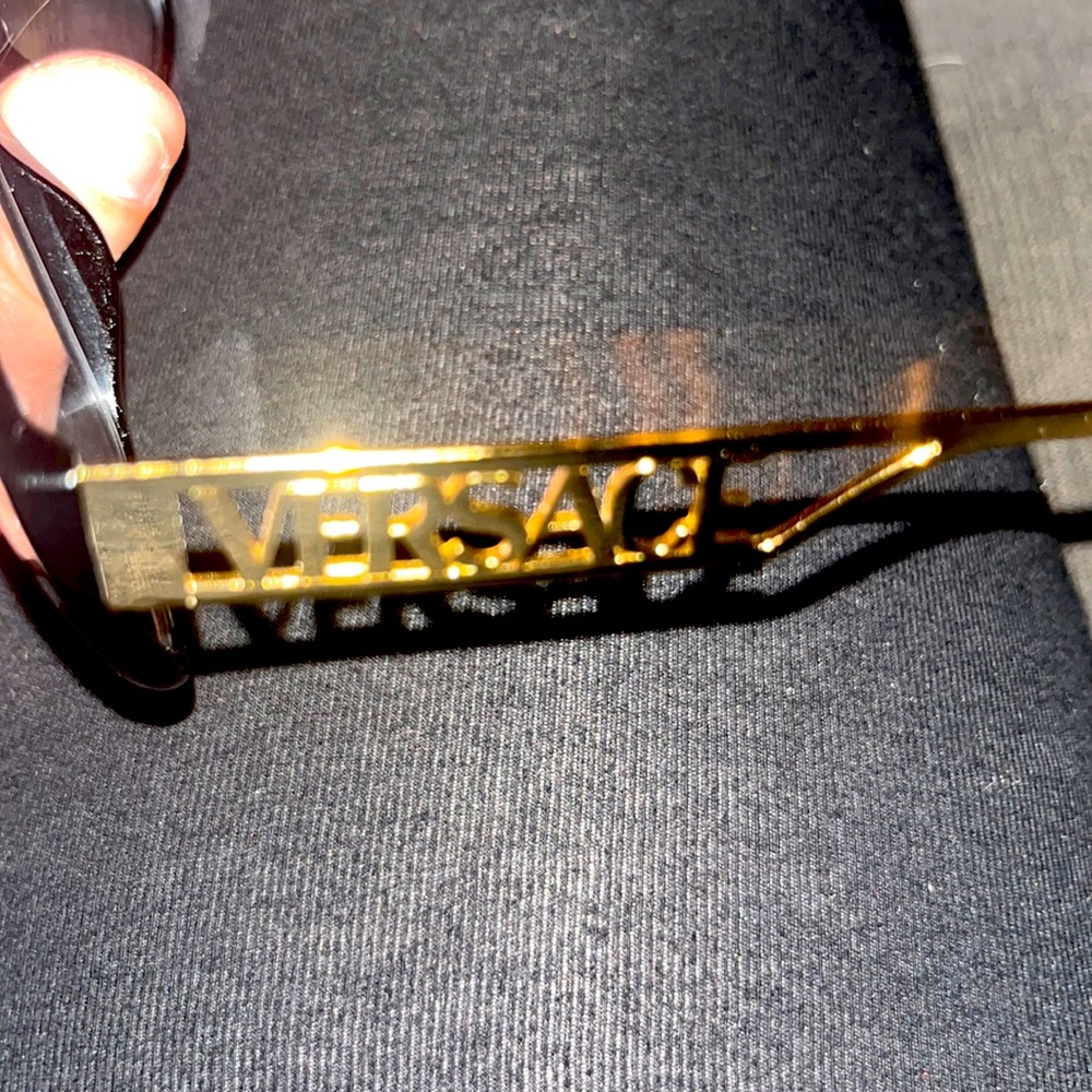 AUTHENTIC VERSACE*********HUGE MARKDOWN BLACK/GOLD EYEWARE